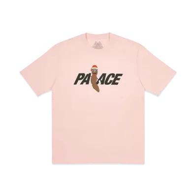 PALACE Mr Hankey T-Shirt "Pink"