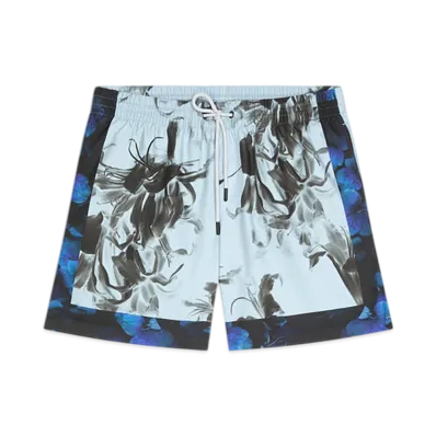 DRIES VAN NOTEN Printed Swim Shorts "Mint"