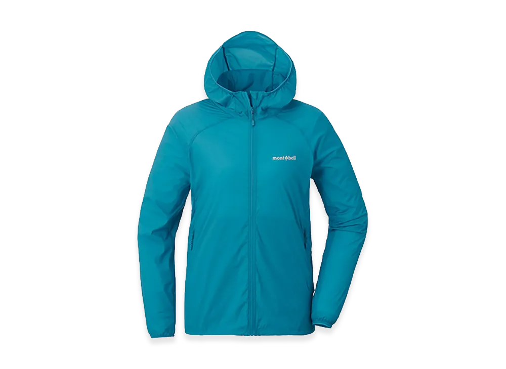 mont-bell Women's U.L. Stretch Wind Parka "Turquoise"