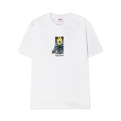 Supreme Ghost Rider Tee "White"