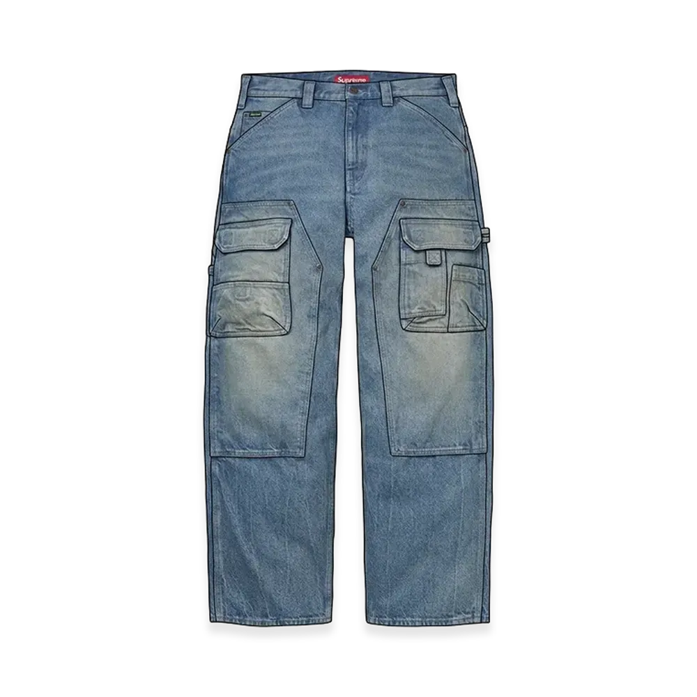 Supreme Double Knee Utility Pant "Denim"