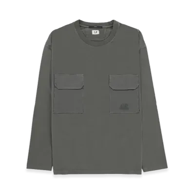 C.P. Company Long Sleeve T-Shirt "Grey"