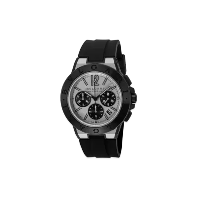 BVLGARI Diagono Magnesium Chronograph "Silver/Black/Magnesium/Black"
