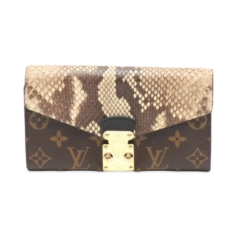 Louis Vuitton Paras Wallet Monogram Exotic
