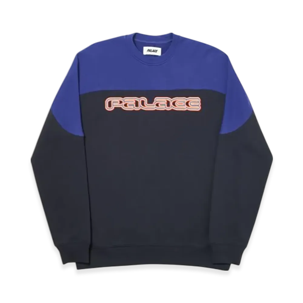 PALACE Strange But Some People Might Like It Crew "Dark Grey"