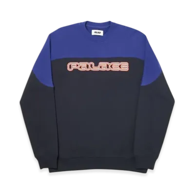 PALACE Strange But Some People Might Like It Crew "Dark Grey"