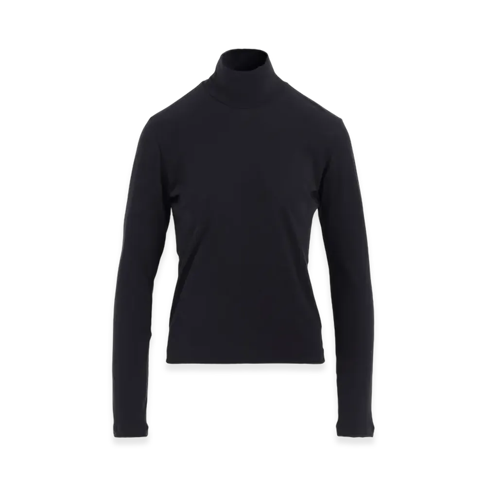 Y's Hard-Twisted Jersey Hn Long Sleeve T "Charcoal"