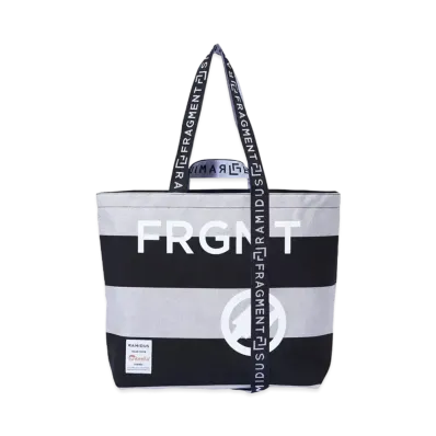 FRAGMENT x RAMIDUS TOTE BAG (L) "Black Grey"