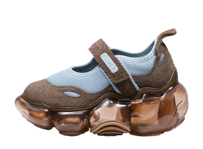 grounds Women's MOOPIE MARY JANE "Mint Choco/Choco"