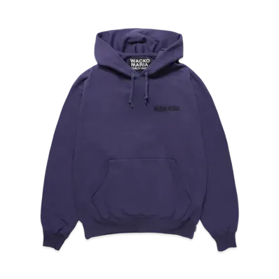 WACKO MARIA Heavy Weight Hooded Sweat Shirt "Purple"