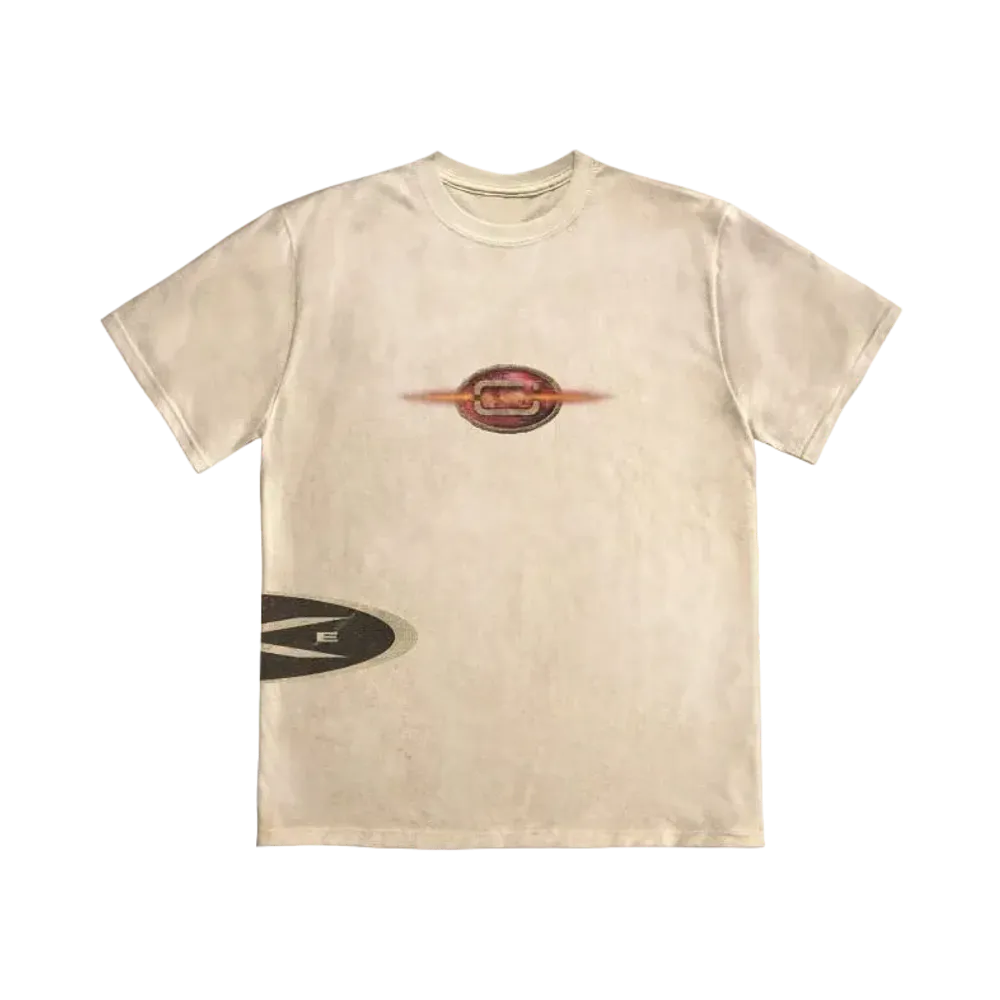 Travis Scott Rib Cage Shirt Short Sleeve "Beige"