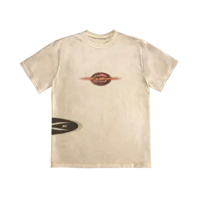 Travis Scott Rib Cage Shirt Short Sleeve "Beige"