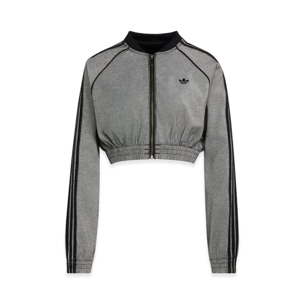 adidas Women's SST Denim Track Top "Light Denim"