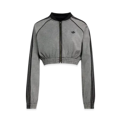 adidas Women's SST Denim Track Top "Light Denim"