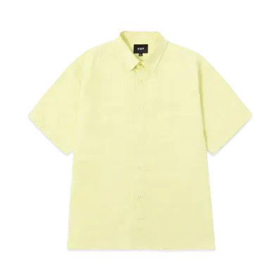 HUF OG Logo Shirt "Hot Lime"
