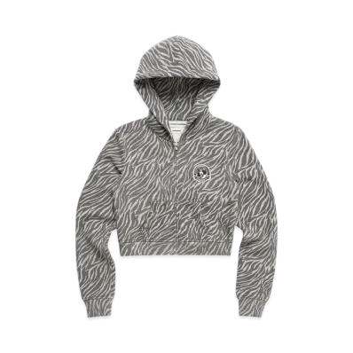 HYSTERIC GLAMOUR x madhappy Shrunken Zip Hoodie "Zebra"