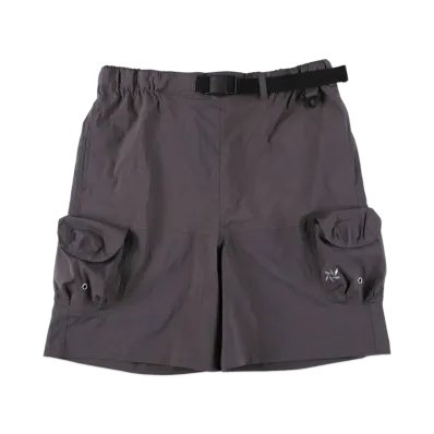 WIND AND SEA Wind Wave Nylon Home Short "Charcoal"