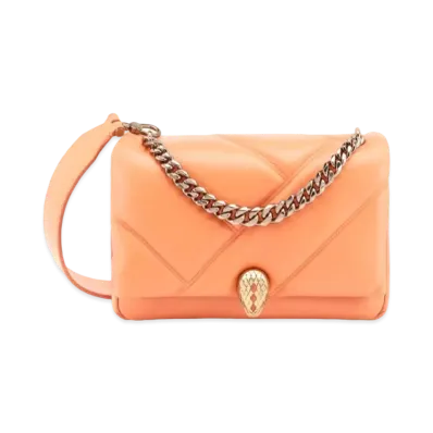 BVLGARI Serpenti Cabochon Crossbody Bag "Orange"