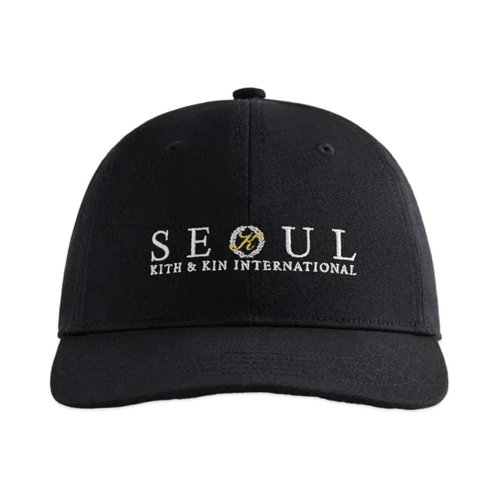 Kith Seoul Aaron Cap "Black"