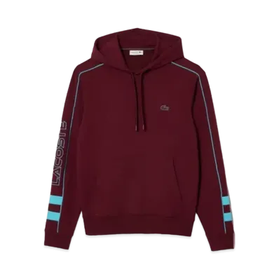 LACOSTE Conte Last Jersey Hoodie "Bordeaux"