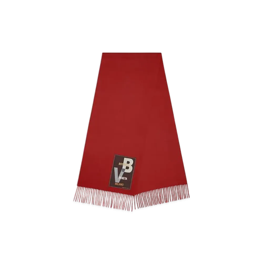 Bottega Veneta Cashmere Scarf "Redstone"