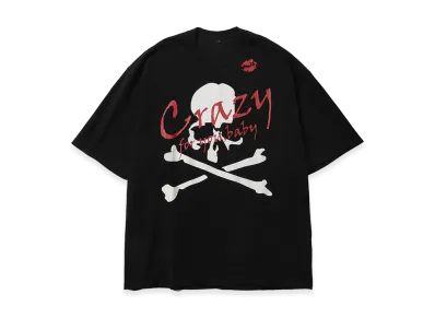 MASTERMIND WORLD x AEROSMITH Crazy For You Baby S/S Tee "Black"