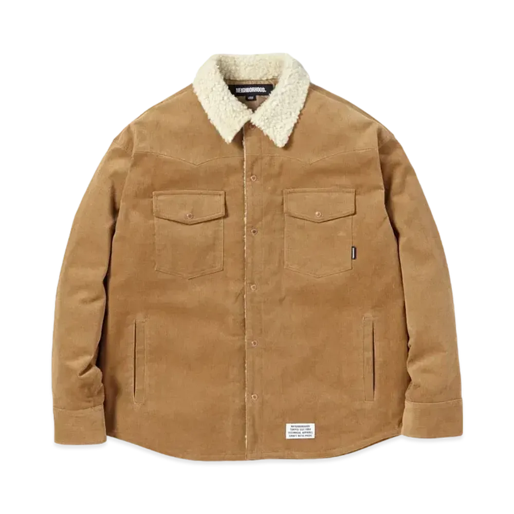 NEIGHBORHOOD Cord Western SH LS . EC "Camel"