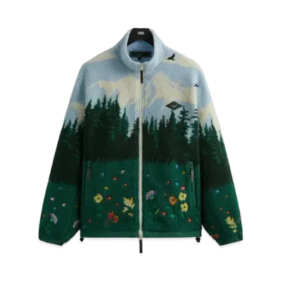 Kith Pinehurst Sherpa Full Zip "Larimar"