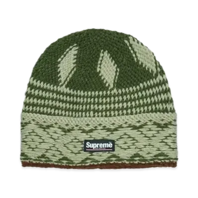 Supreme Diamond Beanie "Olive"