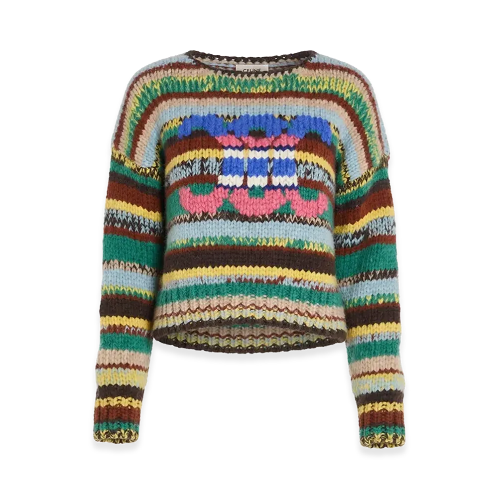 CELINE Women's Capsule Sweaters "Multicolor"