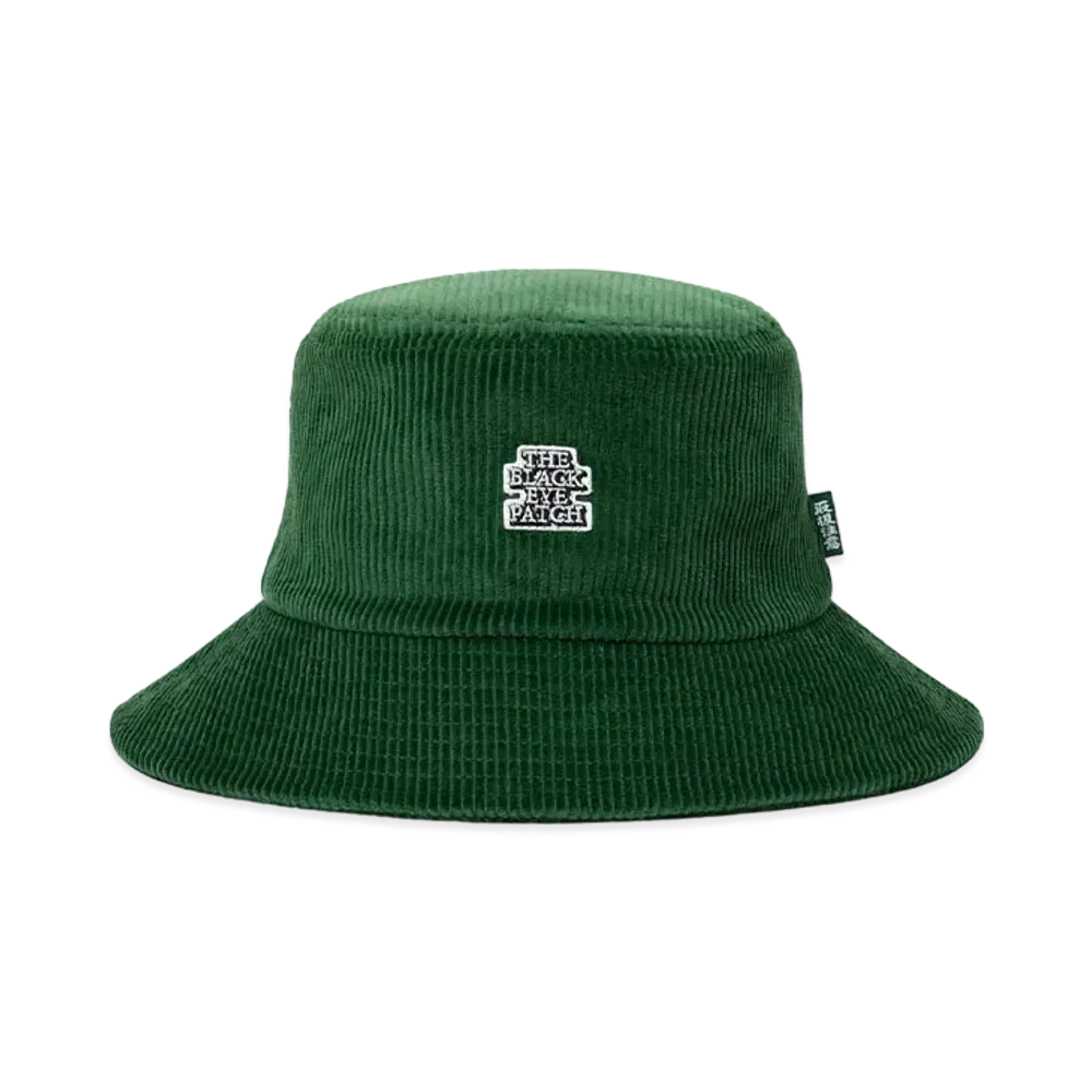 BlackEyePatch Small OG Label Bucket Hat "Green"