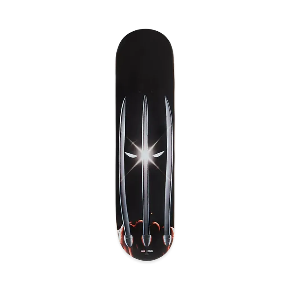 Kith x Marvel Wolverine Skate Deck "Black"