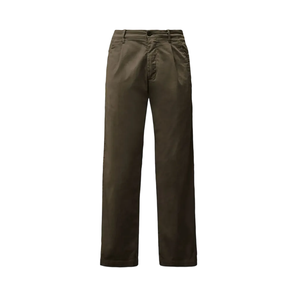 C.P. Company Stretch Sateen Regular Pants "Smoked Pearl Grey"