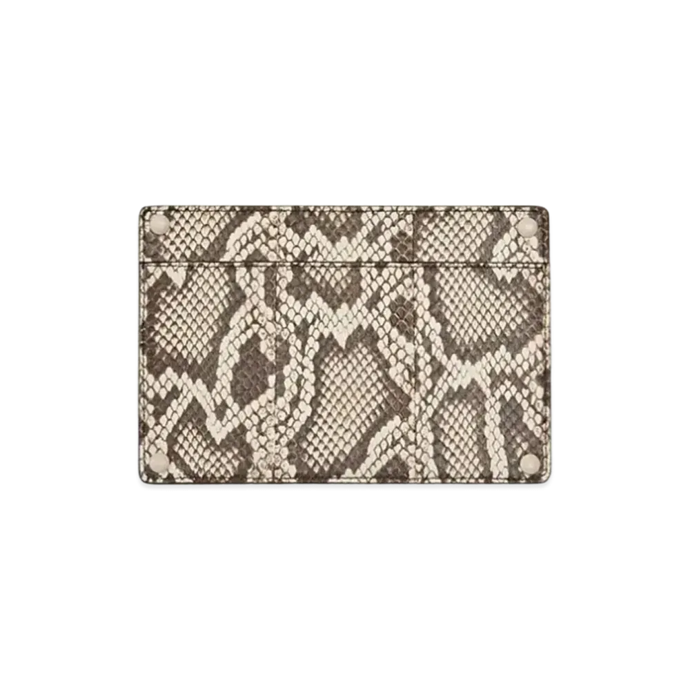 FENDI Peekaboo Pocket Eraf Leather Pocket "Gray"