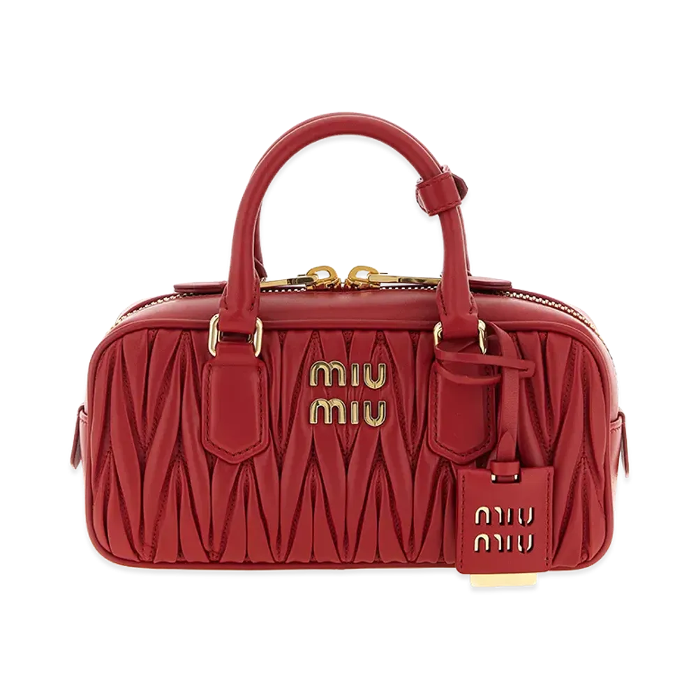 MIU MIU Women's Regular Arcadie Handbag "Red"