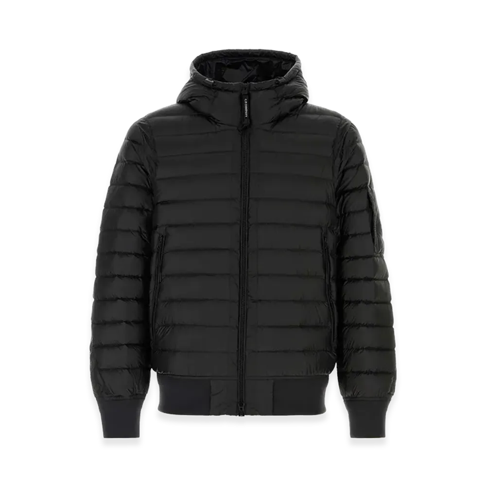 C.P. Company Nylon Down Jacket "Black"