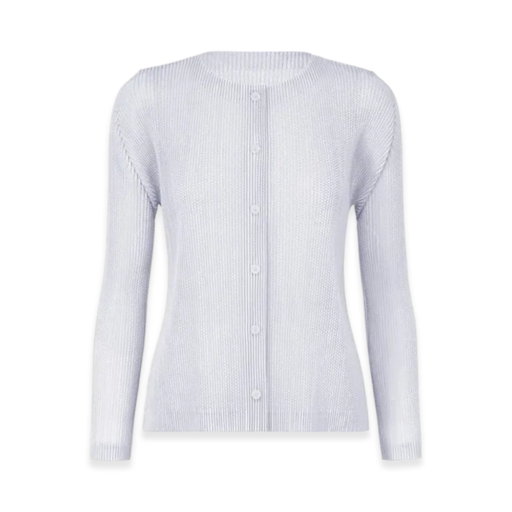 PLEATS PLEASE ISSEY MIYAKE Tatami April "Light Gray"