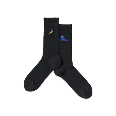 Uniqlo x KAWS x WARHOL Socks "Black"