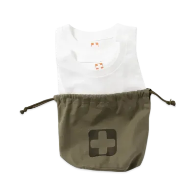 BEAMS 2 Pack Pocket Tee "White"