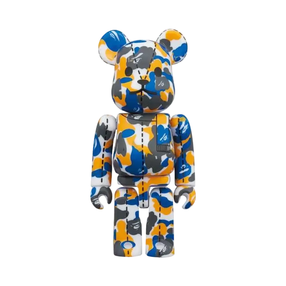 Bearbrick A BATHING APE® 28TH ANNIVERSARY CAMO#1