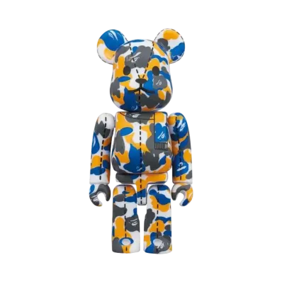 Bearbrick A BATHING APE® 28TH ANNIVERSARY CAMO#1