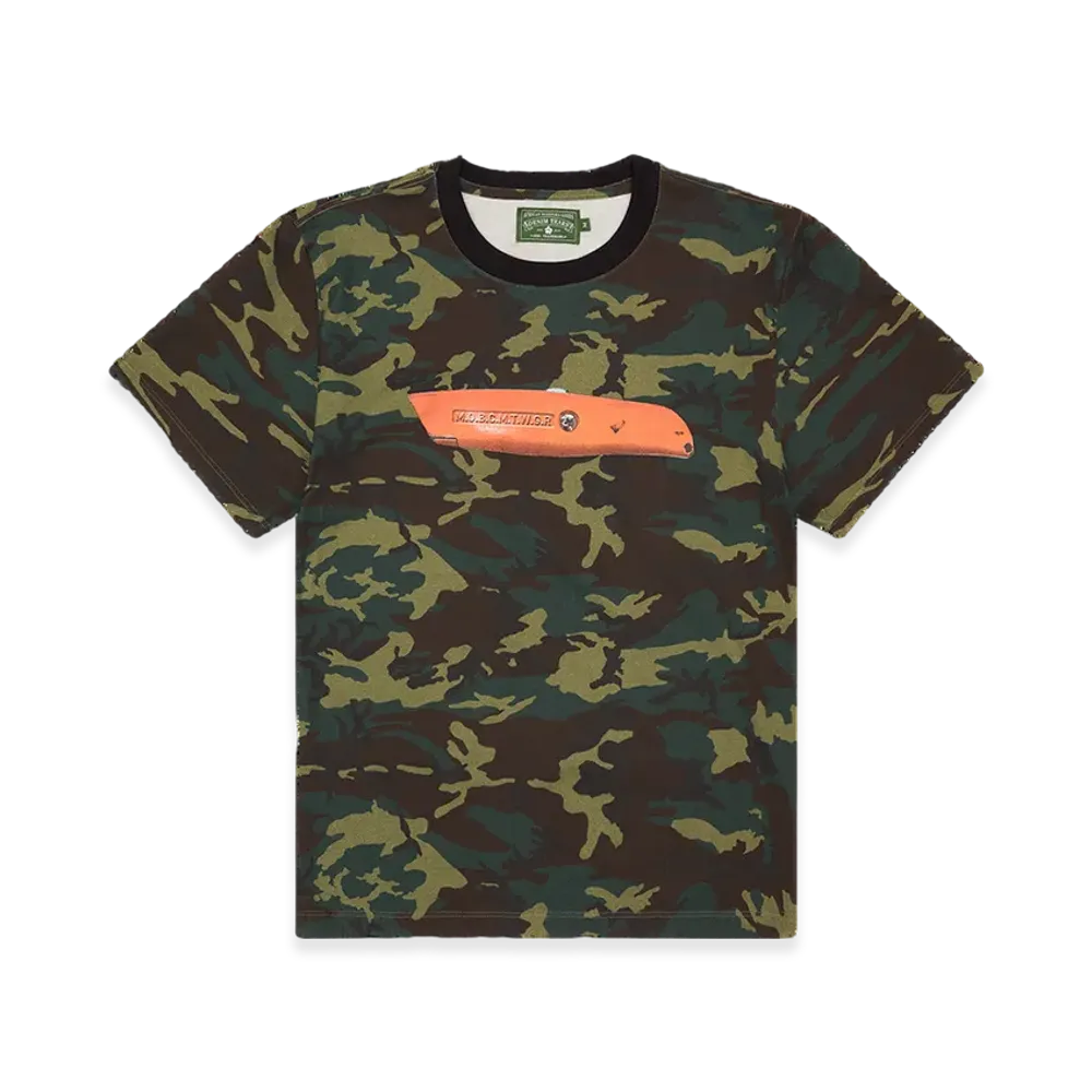 DENIM TEARS Razor Tee "Camo"