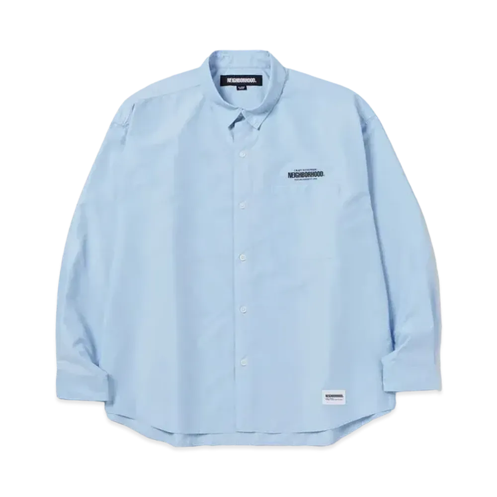 NEIGHBORHOOD Plain Shirt LS "Blue"