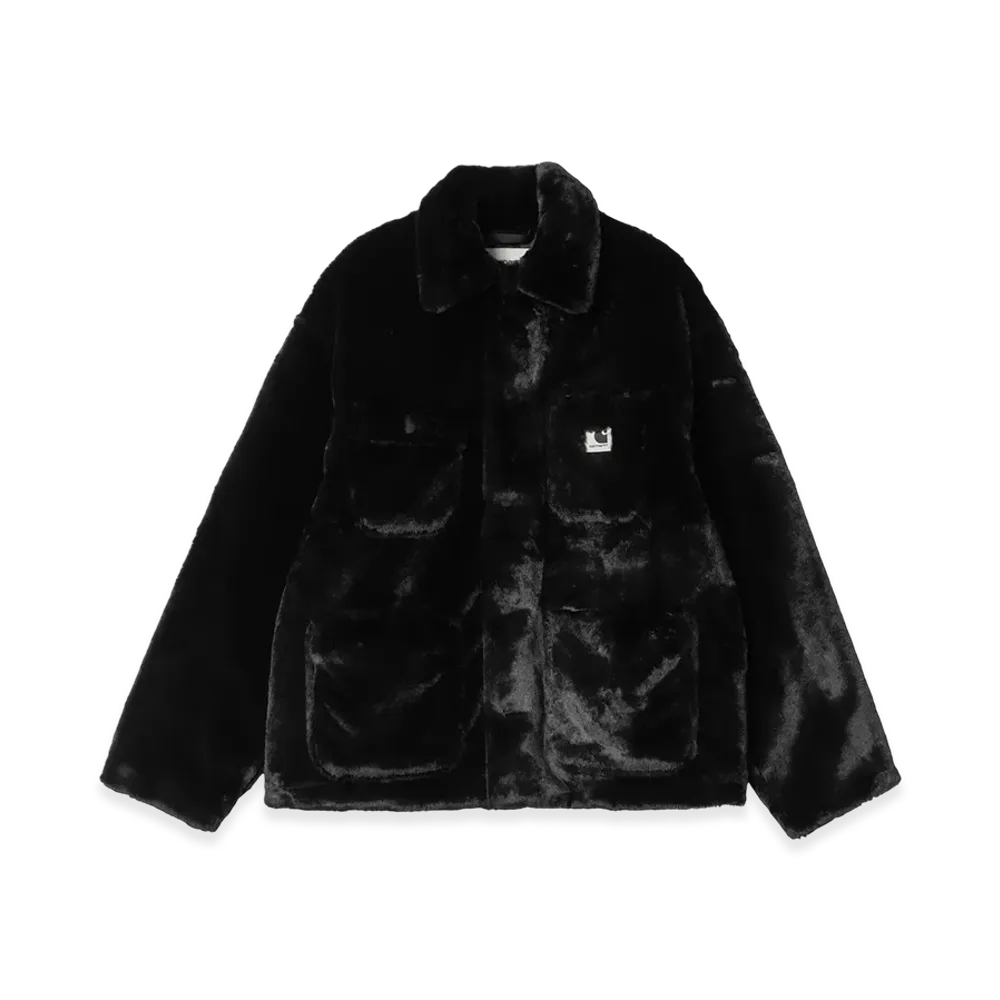 Carhartt WIP Women's Olney Michigan Coat "Black"