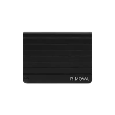 RIMOWA Original Small Goods - Aluminium Card Holder "Black"