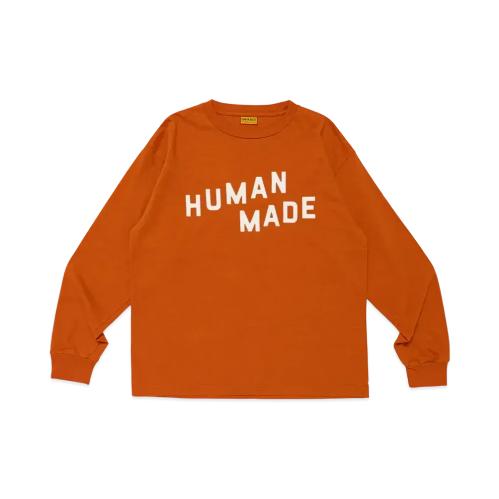 HUMAN MADE Graphic L/S T-Shirt "Orange"