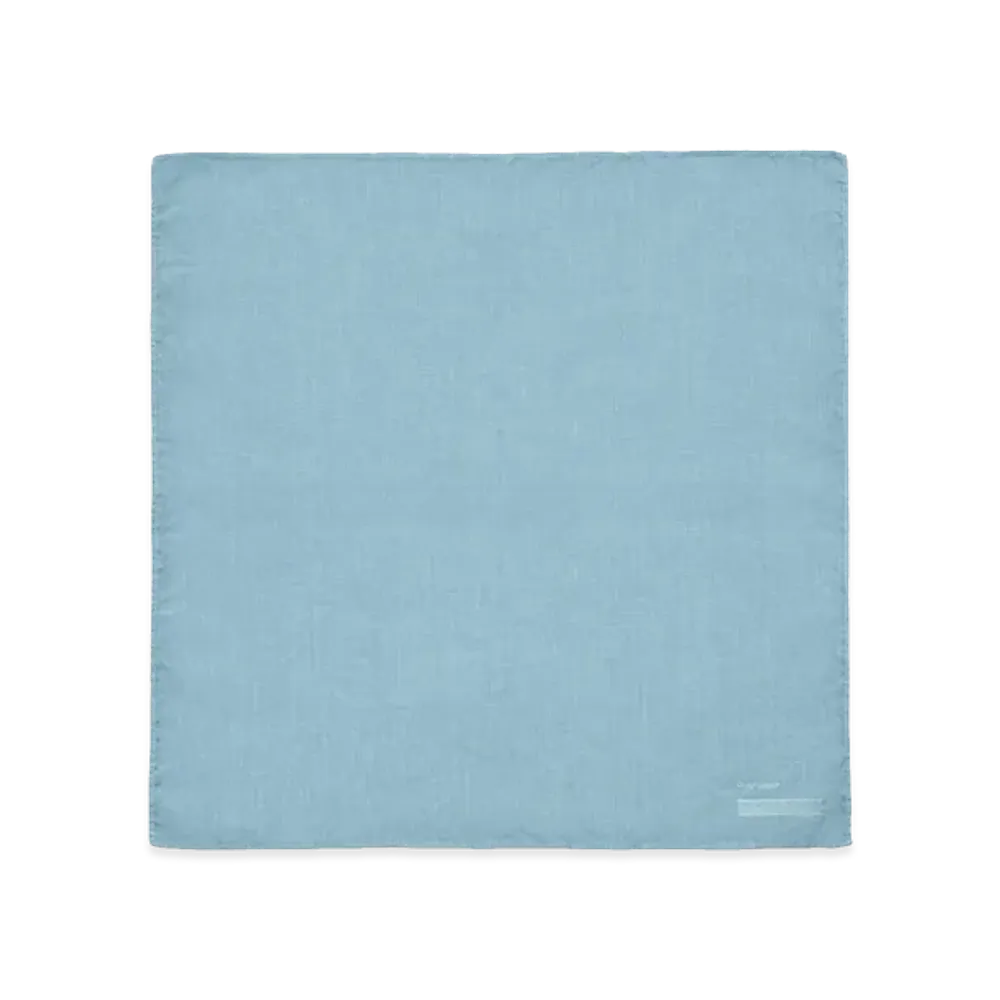 Graphpaper minus Botanical Dyed Linen Handkerchief "Sax"