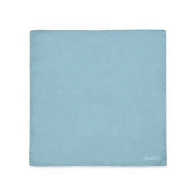 Graphpaper minus Botanical Dyed Linen Handkerchief "Sax"