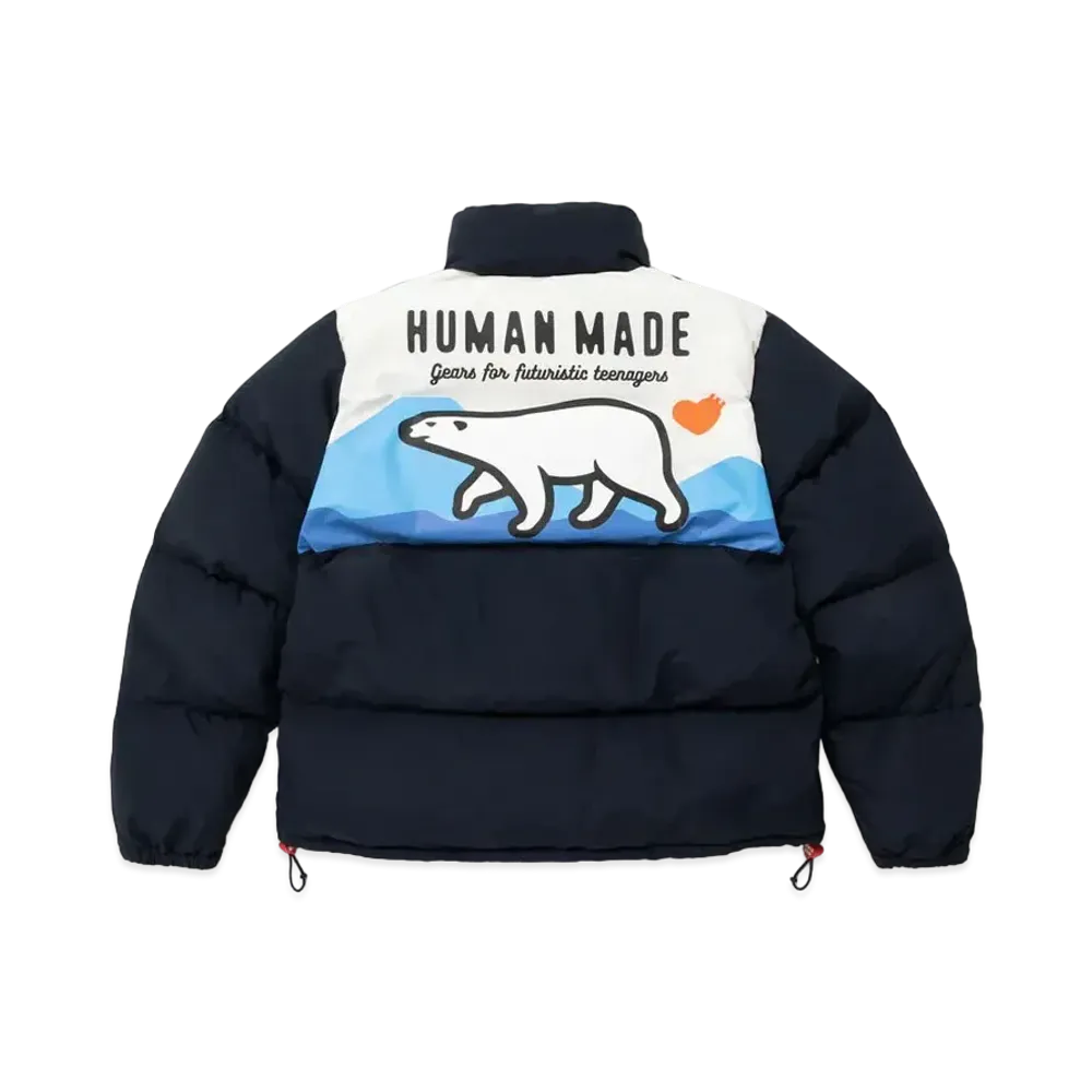 HUMAN MADE DOWN JACKET "Navy"