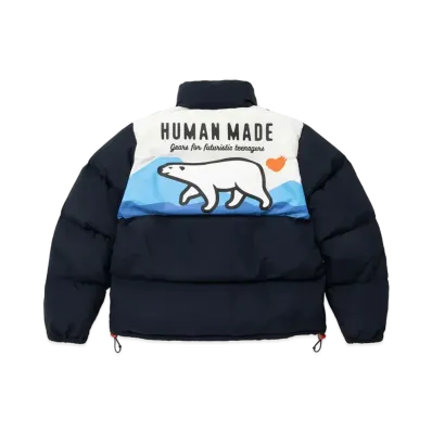 HUMAN MADE DOWN JACKET "Navy"